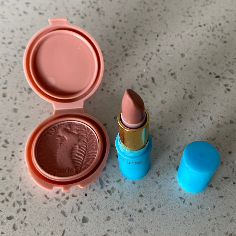 Tarte mini blush and lipstick set